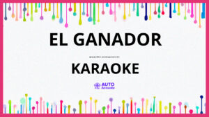 Jorge Véliz y Los Santiagueños de Oro - El Ganador KARAOKE (tono original)