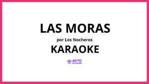 Los Nocheros - Las Moras KARAOKE (tono original)