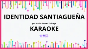 Mario Álvarez Quiroga - Identidad Santiagueña KARAOKE (tono original)