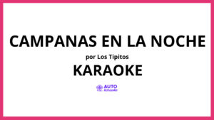 Los Tipitos - Campanas en la noche KARAOKE (tono original)