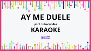 Los Iracundos - Ay Me Duele KARAOKE (tono original)