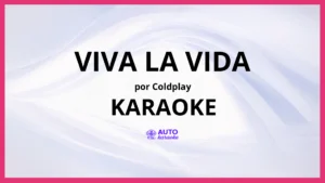 Coldplay - Viva La Vida KARAOKE (tono original)