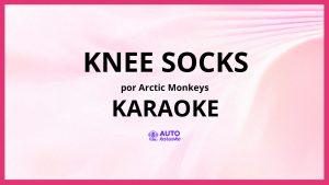 Arctic Monkeys - Knee Socks KARAOKE (tono original)