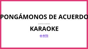 Julion Alvarez Y Su Norteño Banda - Pongámonos De Acuerdo KARAOKE (tono original)