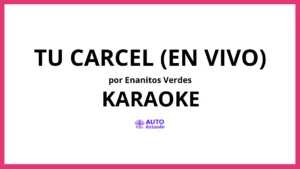 Enanitos Verdes - Tu Carcel (En Vivo) KARAOKE (tono original)