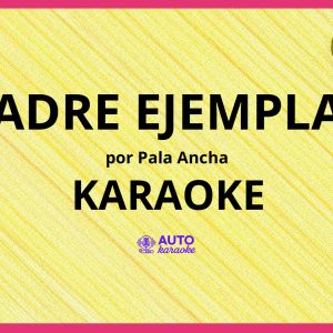 Pala Ancha - Padre Ejemplar KARAOKE (tono original)