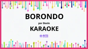 Beele - borondo KARAOKE (tono original)