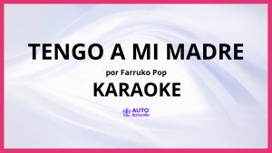 Farruko Pop - Tengo a mi madre KARAOKE (tono original)