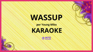 Young Miko - WASSUP KARAOKE (tono original)