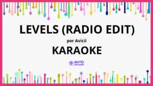 Avicii - Levels (Radio Edit) KARAOKE (tono original)
