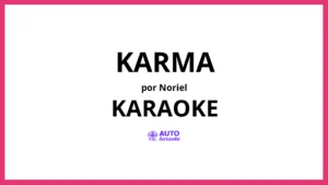 Noriel - KaRma KARAOKE (tono original)