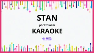 Eminem - Stan KARAOKE (tono original)