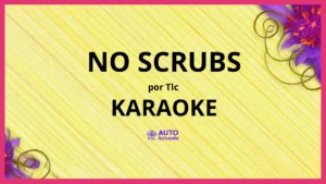 TLC - No Scrubs KARAOKE (tono original)