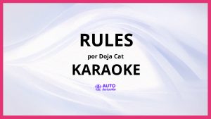 Doja Cat - Rules KARAOKE (tono original)