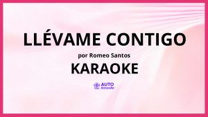 Romeo Santos - Llévame Contigo KARAOKE (tono original)