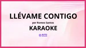 Romeo Santos - Llévame Contigo KARAOKE (tono original)