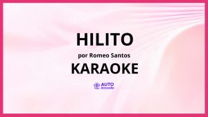 Romeo Santos - Hilito KARAOKE (tono original)