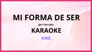 Farruko - Mi Forma de Ser KARAOKE (tono original)