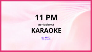 Maluma - 11 PM KARAOKE (tono original)