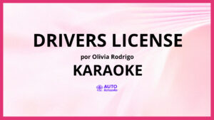 Olivia Rodrigo - drivers license KARAOKE (tono original)