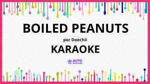Doechii - BOILED PEANUTS KARAOKE (tono original)