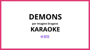 Imagine Dragons - Demons KARAOKE (tono original)