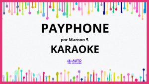 Maroon 5 - Payphone KARAOKE (tono original)