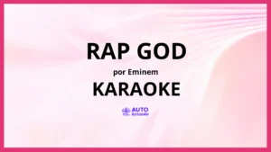 Eminem - Rap God KARAOKE (tono original)