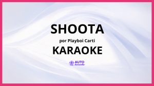 Playboi Carti - Shoota KARAOKE (tono original)