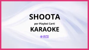 Playboi Carti - Shoota KARAOKE (tono original)