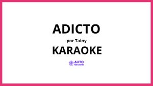 Tainy - Adicto KARAOKE (tono original)