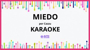 Cazzu - Miedo KARAOKE (tono original)