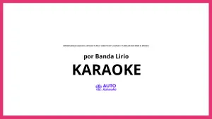 Banda Lirio - Popurrí Angeles Azules: El Liston De Tu Pelo / Como Te Voy a Olvidar / 17 Años (En Vivo Desde el Estudio) KARAOKE (tono original)
