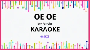 Farruko - OE OE KARAOKE (tono original)