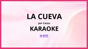 Cazzu - LA CUEVA KARAOKE (tono original)